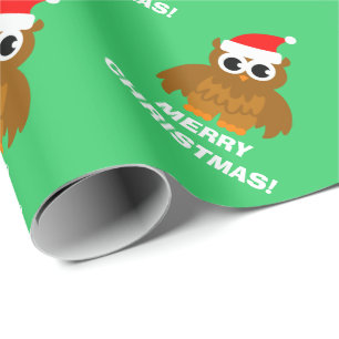 Cadeau Papier d'emballage pour choux de Noël