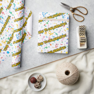 Cadeau Papier d'emballage pour fête d'anniversaire