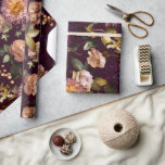 Cadeau Papier d'emballage pour fête prénuptiale sombre et<br><div class="desc">Papier d'emballage pour fête prénuptiale sombre et d'humeur</div>