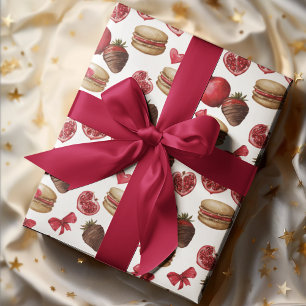 Cadeau Papier d'emballage pour friandises de la Saint-Val