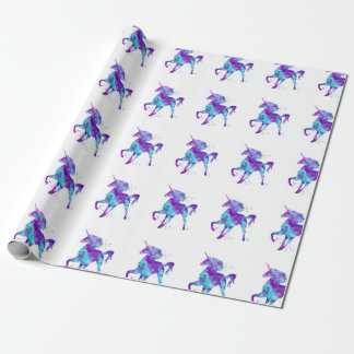 Cadeau Papier d'emballage pour imaginaire de licorne pega