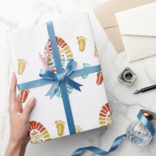 Cadeau Papier d'emballage pour la fête des pères à quatre