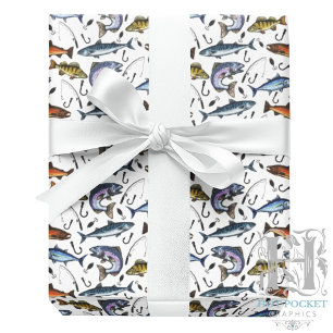 Cadeau Papier d'emballage pour la pêche
