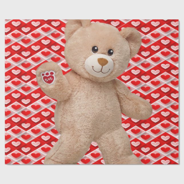 Cadeau Papier d'emballage pour la Saint-Valentin (Plat)