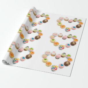 Cadeau papier d'emballage pour le coeur de la Saint-Valen