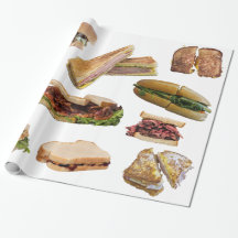Papier d'emballage pour sandwichs
