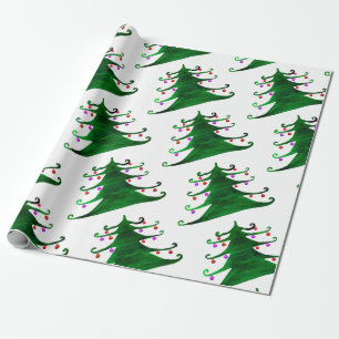 Cadeau Papier d'emballage pour sapin de Noël