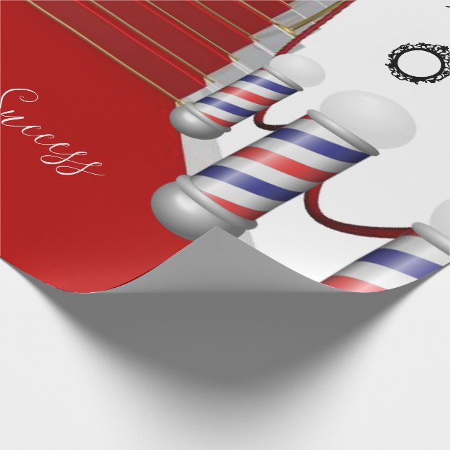 Cadeau Papier d'emballage pour succès Barbershop (Coin)