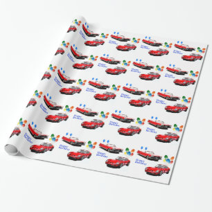 Cadeau Papier d'emballage pour voitures classiques