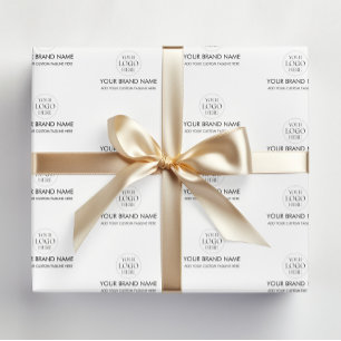 Cadeau Papier d'emballage promotionnel avec logo d'entrep