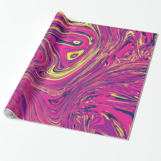 Cadeau Papier d'emballage psychédélique