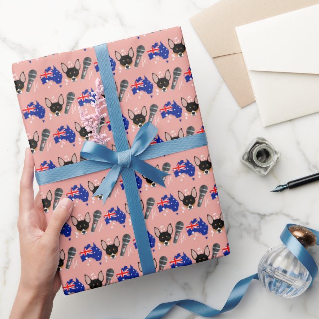 Cadeau Papier d'emballage Rat Terrier (Cadeaux)