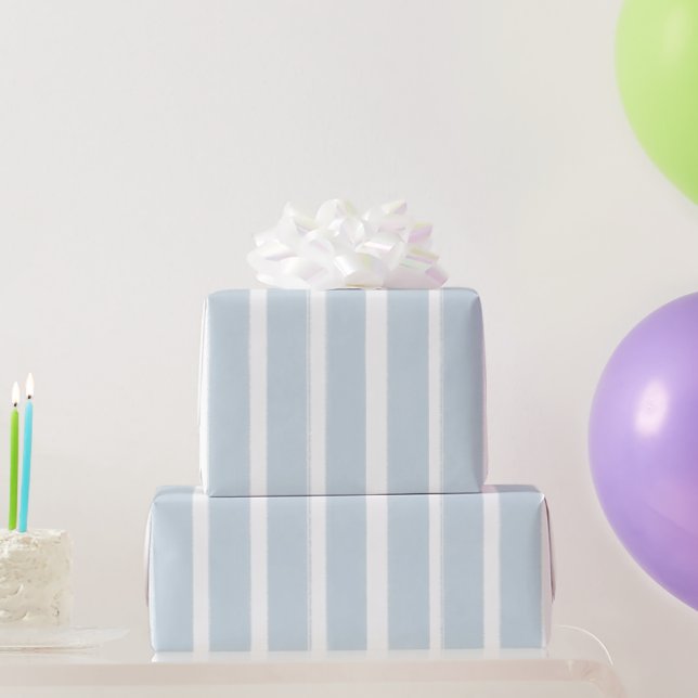 Cadeau Papier d'emballage Rayures Côtières (Cadeaux de fête)