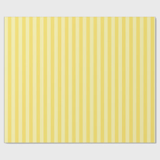 Cadeau Papier d'emballage rayures de banane