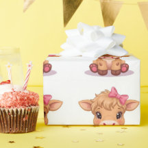 Papier d'emballage Sainte Vache
