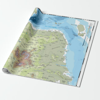 Cadeau Papier d'emballage - San Francisco Topo