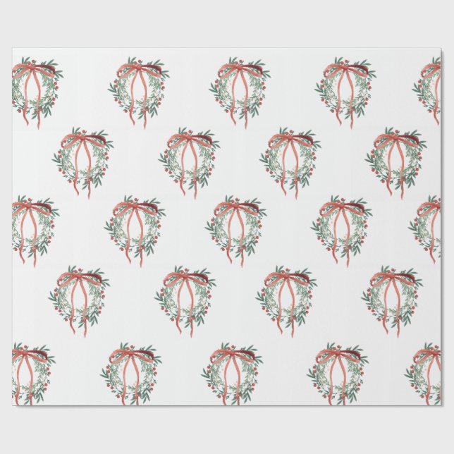 Cadeau Papier d'emballage simple Couronne (Plat)