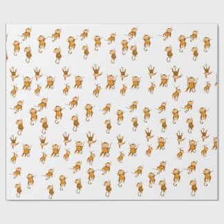 Cadeau Papier d'emballage Singe Business