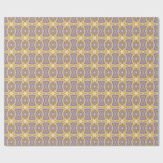 Cadeau Papier d'emballage Solar Star et diamant