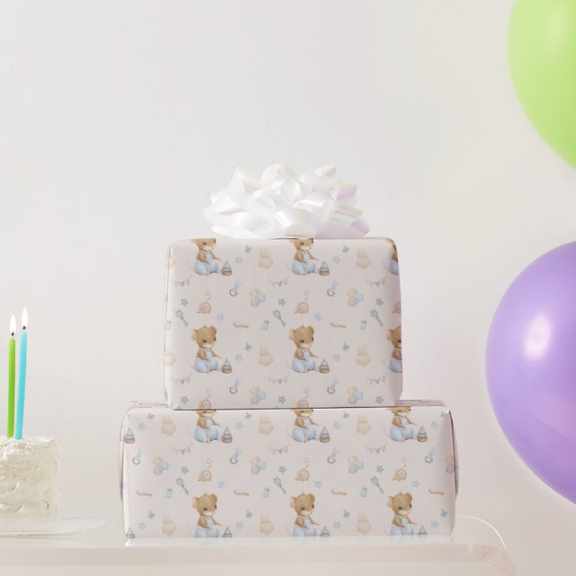 Cadeau Papier d'emballage Souris Douce (Cadeaux de fête)