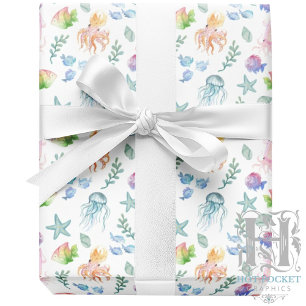 Cadeau Papier d'emballage Sous l'océan