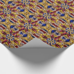 Cadeau Papier d'emballage spécial aux couleurs de Colombi