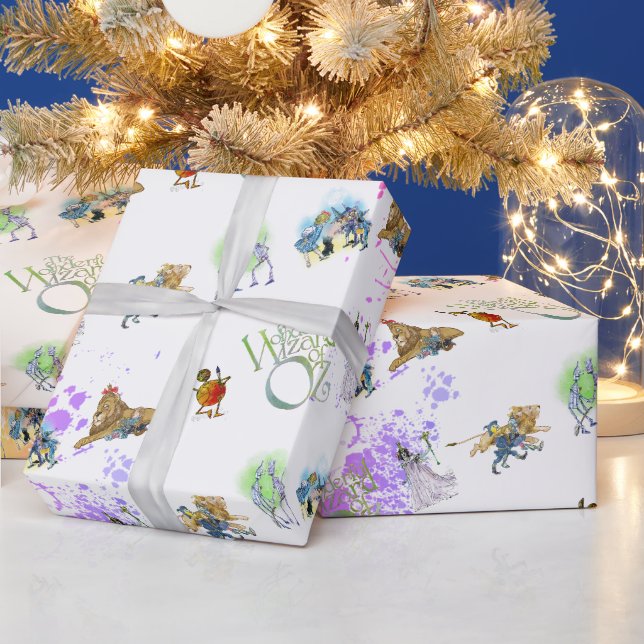 Cadeau Papier d'emballage Splat Noël Classique Magicien d (Vacances)