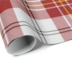 Cadeau Papier d'emballage tartan Clan MacPherson Red Dres