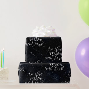 Cadeau Papier d'emballage To the Moon