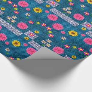Cadeau Papier d'emballage Tournesol