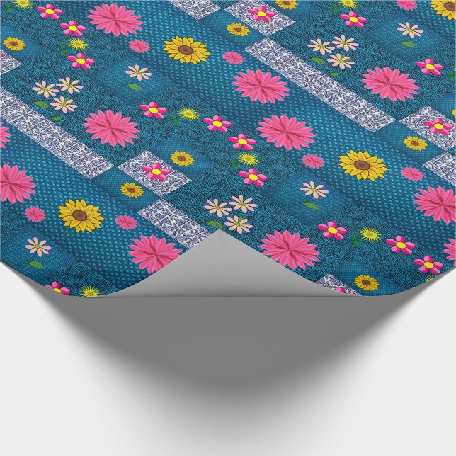 Cadeau Papier d'emballage Tournesol (Coin)