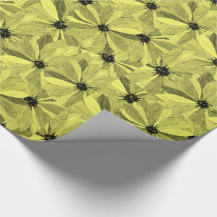 Cadeau Papier d'emballage Tournesol