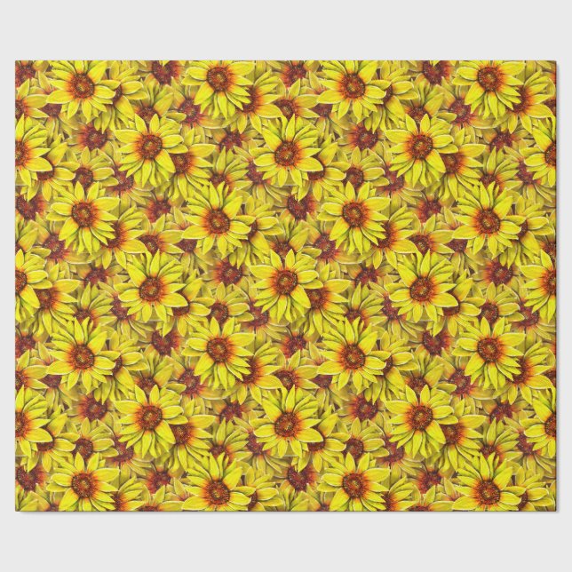 Cadeau Papier d'emballage Tournesol (Couture)