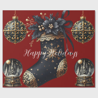 Cadeau Papier d'emballage vacances gothiques