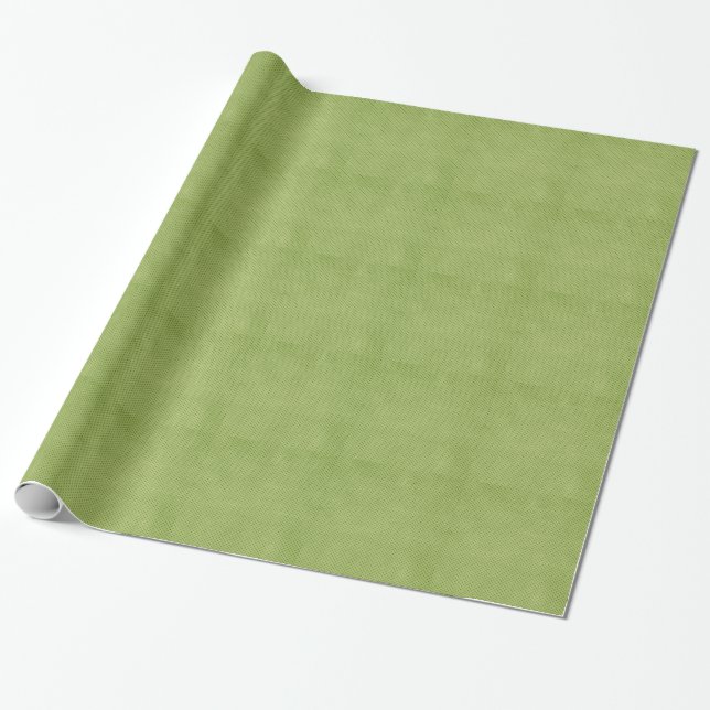 CADEAU PAPIER D'EMBALLAGE VERT (Déroulé)