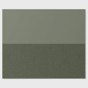 Cadeau Papier d'emballage vert mousse bicolore – Personna
