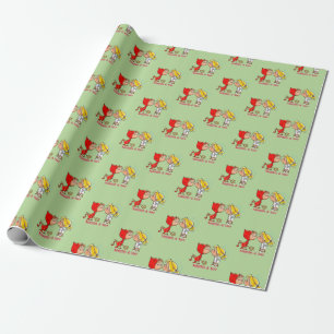 Cadeau Papier d'emballage vilain et Nice