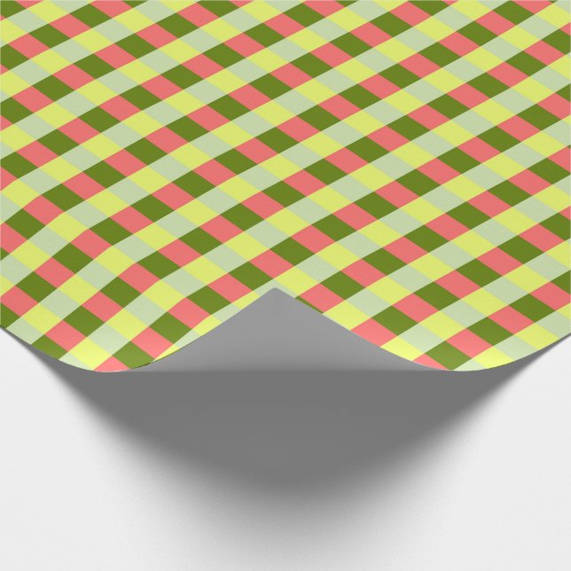 Cadeau Papier d'emballage Watermelon Check (Coin)