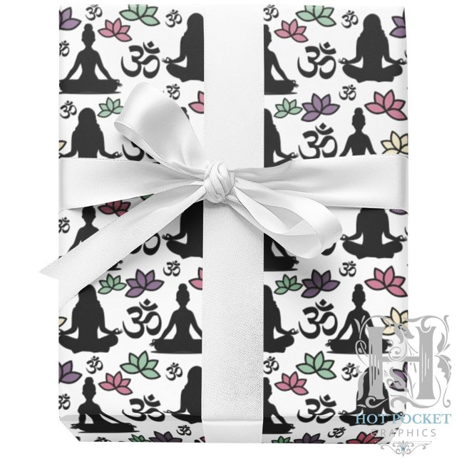 Cadeau Papier d'emballage Yoga (Créateur téléchargé)