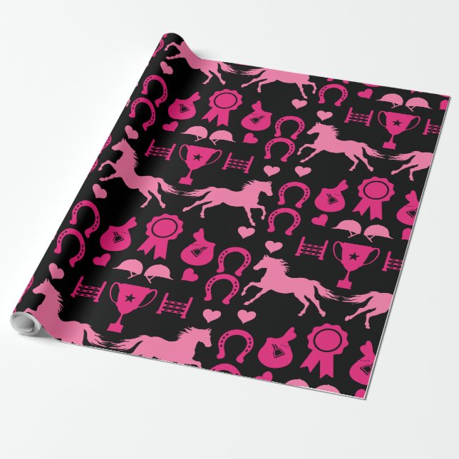 Cadeau Papier d'enlèvement à cheval (Déroulé)