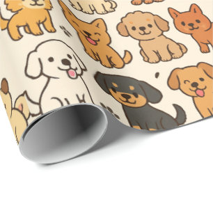 Cadeau Papier d'enlèvement de chiot