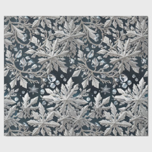 Cadeau Papier d'enlèvement de flocon de neige en cristal