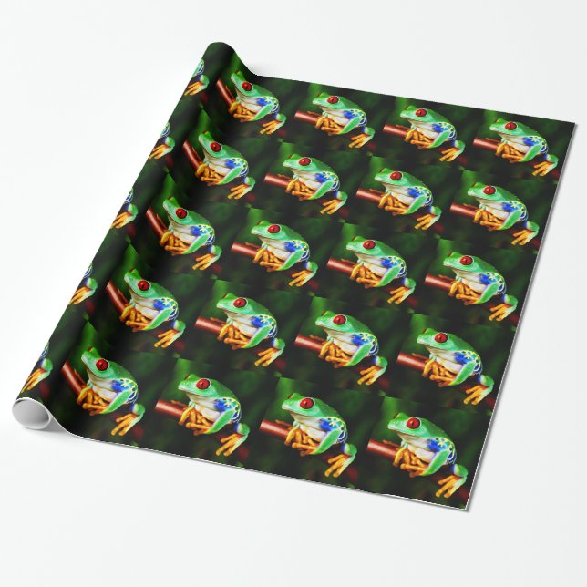 Cadeau Papier d'enlèvement de la grenouille 1 (Déroulé)