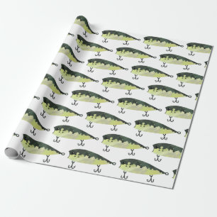 Cadeau Papier d'enlèvement de poisson