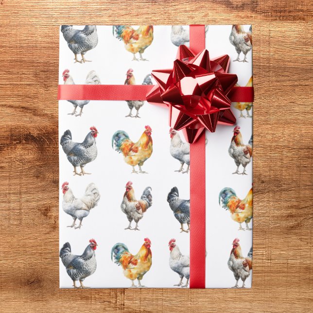Cadeau Papier d'enlèvement de poulet (Créateur téléchargé)