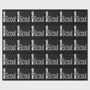 Cadeau Papier d'enlèvement de scouts