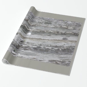 Cadeau Papier d'enlèvement de surface rocheux