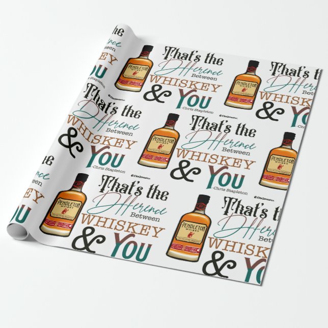 Cadeau Papier d'enlèvement de whisky (Déroulé)