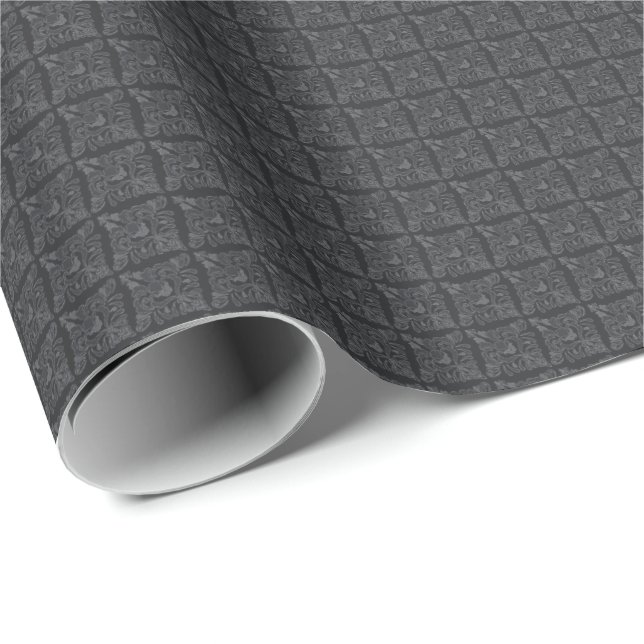 Cadeau Papier d'enlèvement de Whisp gris (Coin rond)