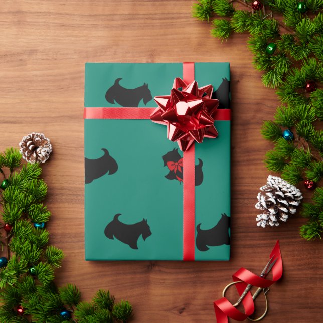 Cadeau Papier d'enlèvement des courriers écossais de vaca (Cadeau de vacances)